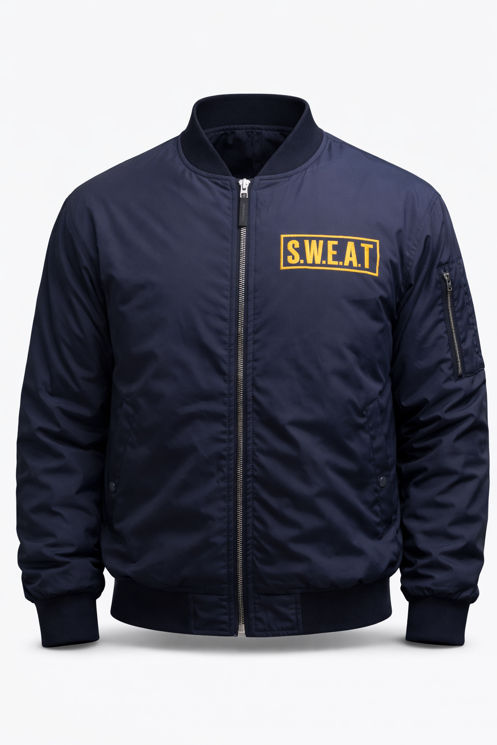 SWEAT Embroidered Bomber Jacket