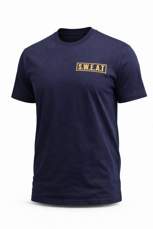 SWEAT Embroidered Crew T-Shirt